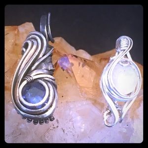MINI WIRE WRAPPED PENDANTS